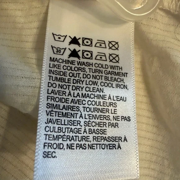 Lucky Brand Cream Embroidered soft
Striped Blouse Size XL - Picture 4 of 9